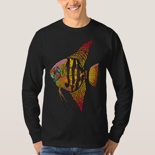 Camiseta Pesca de Angelfish (Frente)