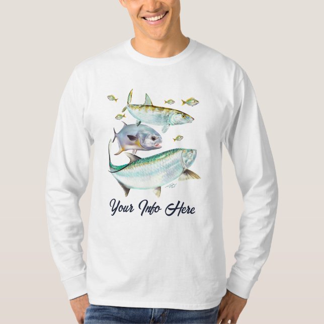 Camiseta Pesca de apartamentos (Frente)