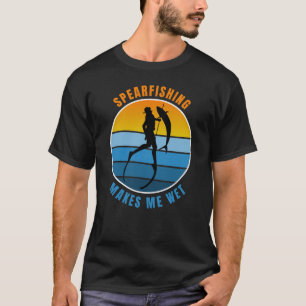 Camiseta Pesca De Aranha Me Torna Molhado