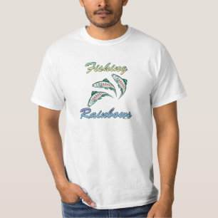 Camiseta Pesca De Arcos-Arco Pescar Truta Arco-Íris