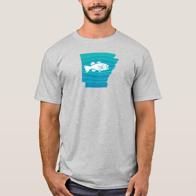 Camiseta Pesca de Arkansas Wave (Frente)