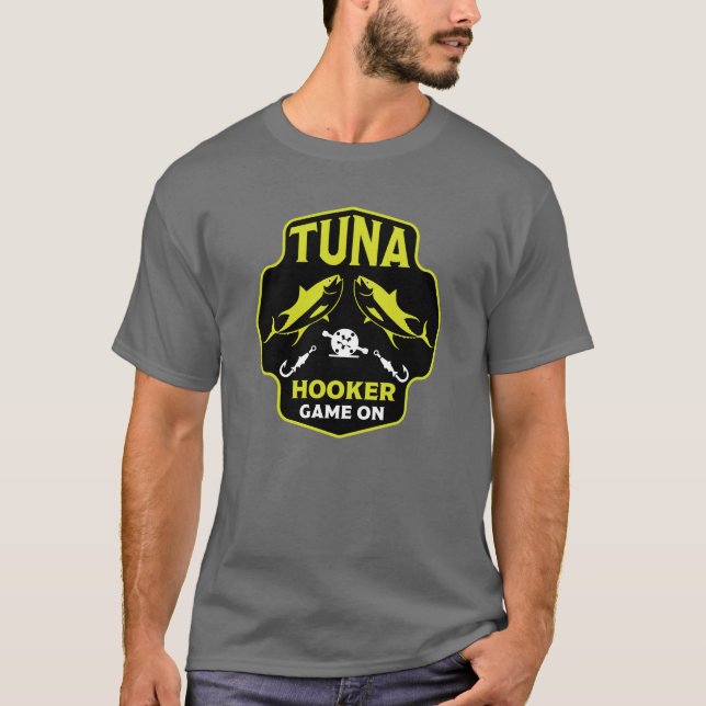 Camiseta Pesca De Atum Viciada (Frente)