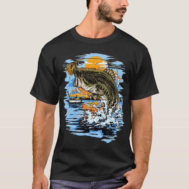 Camiseta Pesca De Baixo Grande (Frente)