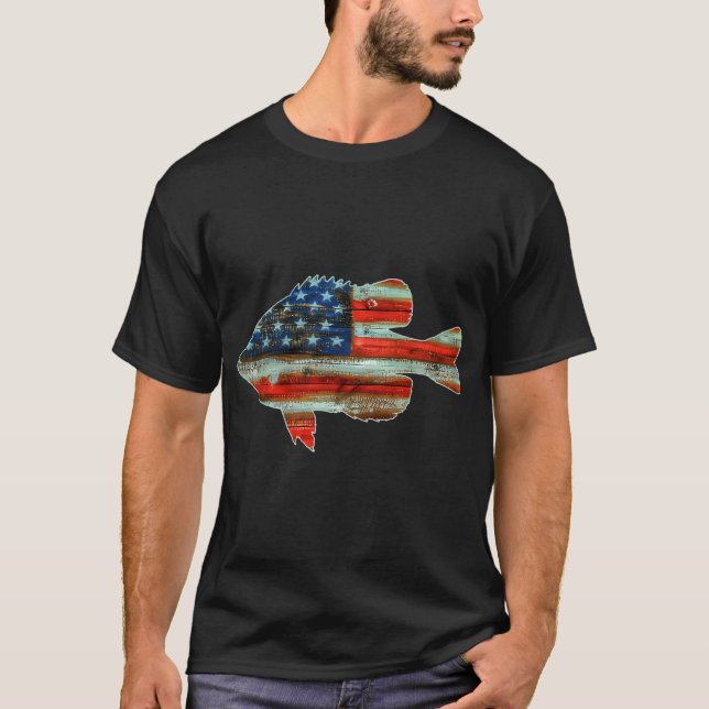 Camiseta Pesca de Blue Gill América (Frente)