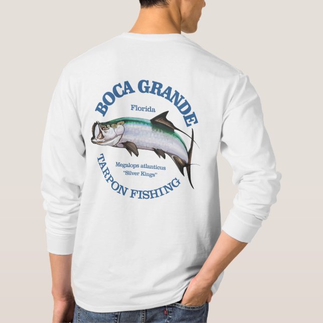 Camiseta Pesca de Boca Grande Tarpon (Verso)