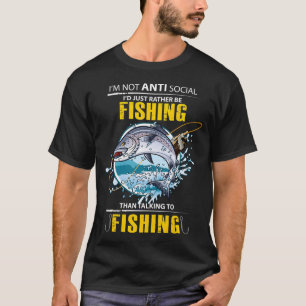 Camiseta Pesca de caiaque: onde seu traseiro fica molhado e