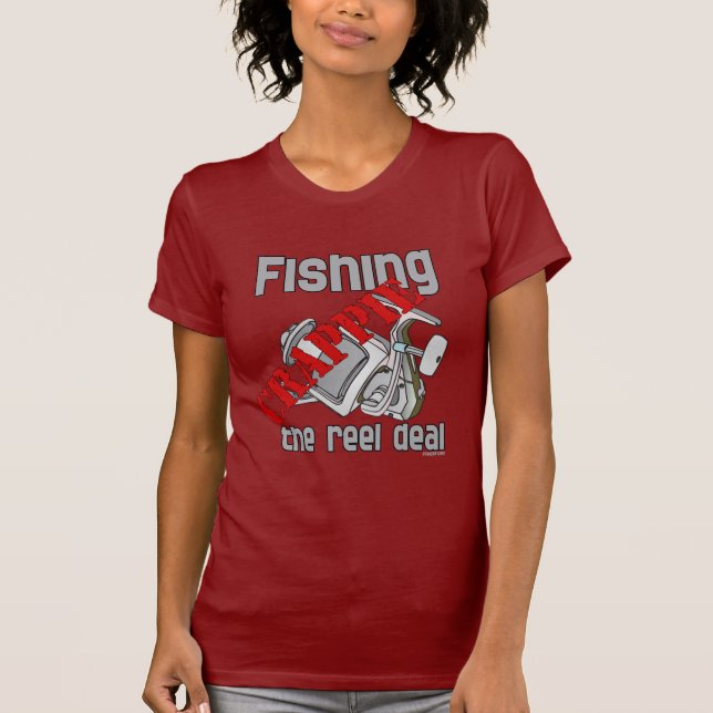 Camiseta Pesca De Capuz O Reel Nega Pesca Grave (Frente)