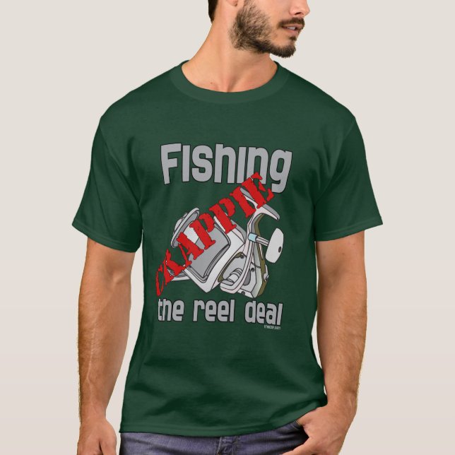 Camiseta Pesca De Capuz O Reel Nega Pesca Grave (Frente)
