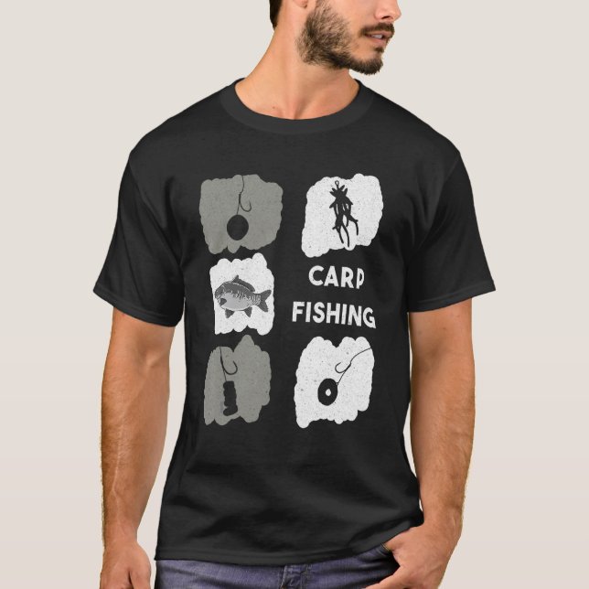 Camiseta Pesca de Carpa 1 (Frente)