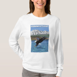 Camiseta Pesca de ConnecticutEagle