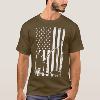 Camiseta Pesca de gelo EUA