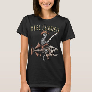 Camiseta Pesca de Halloween Assustada