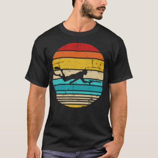 Camiseta Pesca de lança Retrô de safra