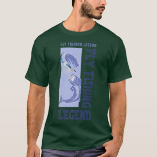 Camiseta Pesca de lenda Pesca de Anglas Pescador 