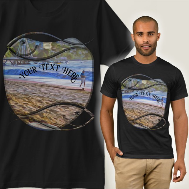 Camiseta Pesca de Los Muertos Beach 786 (Criador carregado)
