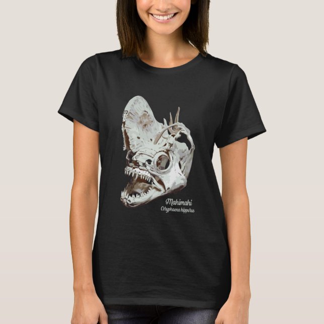 Camiseta Pesca de Mahimahi Engodo Dolphinfish (Frente)