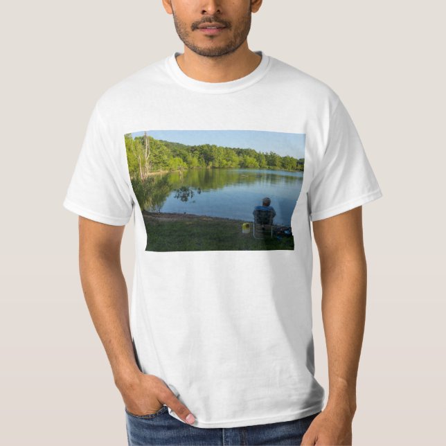 Camiseta Pesca De Manhã (Frente)