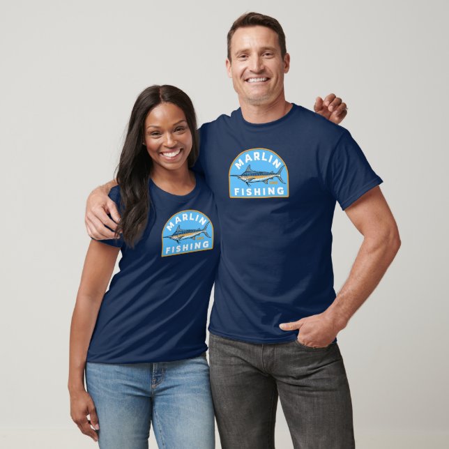 Camiseta Pesca de Marlin  (Unissex)