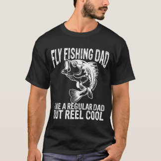 Camiseta Pesca de mosca-espada com pai de presente desporti
