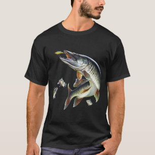 Camiseta Pesca de muskellunge