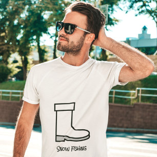 Camiseta Pesca de neve