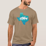 Camiseta Pesca de Ondas do Texas<br><div class="desc">Mostre-lhes o seu amor por pescar no Estado das Estrelas Solitárias!</div>