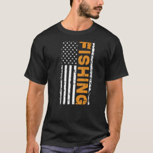 Camiseta Pesca de pavilhão americano pelos EUA