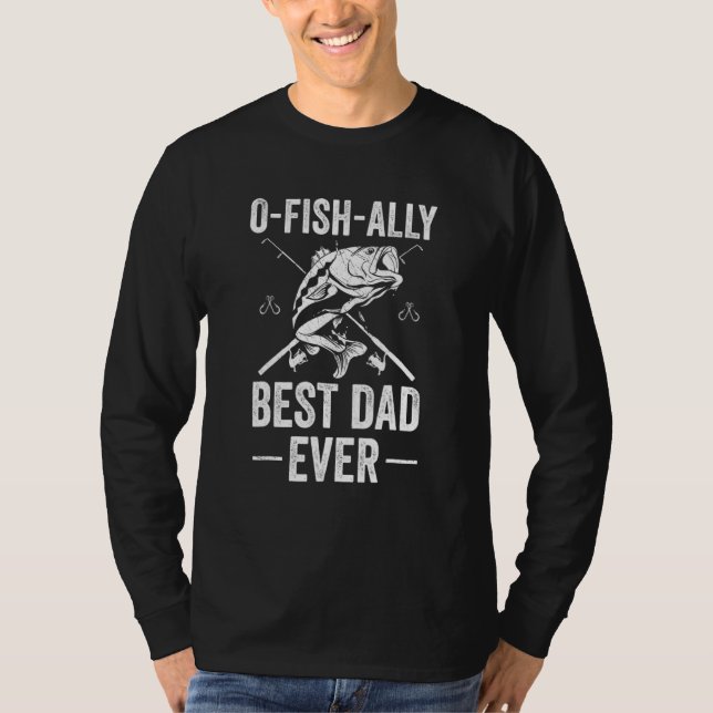 Camiseta Pesca De Peixe Pai Masculino Melhor Pai (Frente)