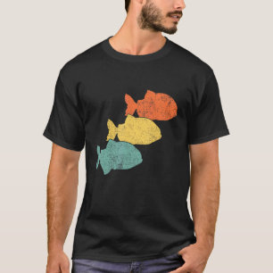 Camiseta Pesca de Peixe Piranha