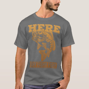 Camiseta Pesca De Peixes De Peixes Vem Anglas De Peixe Fish