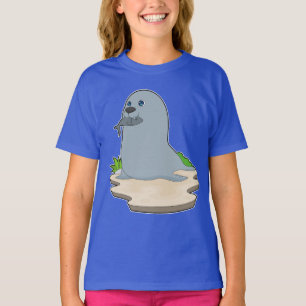 Camiseta Pesca De Peixes De Pesca De Seal