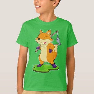 Camiseta Pesca De Peixes De Raposa