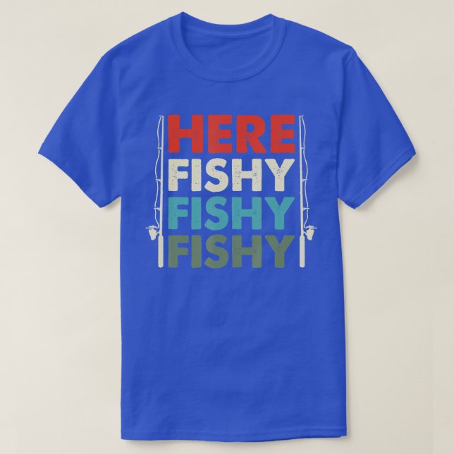 Camiseta Pesca de peixes pescador pescador (Frente do Design)