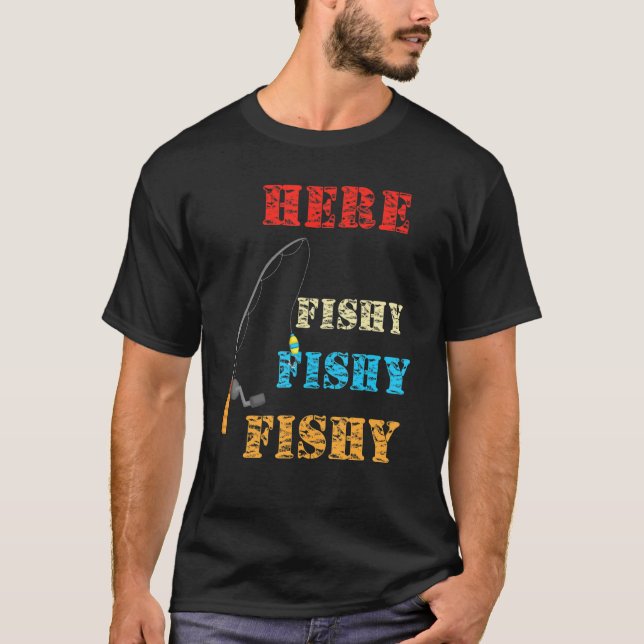 Camiseta Pesca de peixes pescador pescador (Frente)