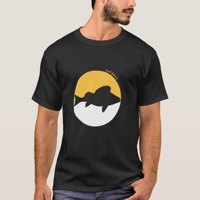 Camiseta Pesca de Perca - Pesca de Predadores (Frente)