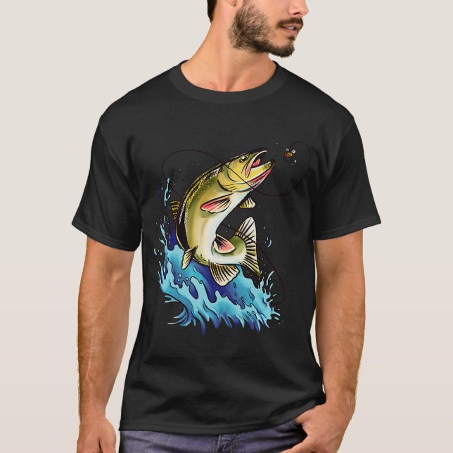 Camiseta Pesca de robalo (Frente)