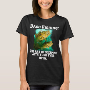 Camiseta Pesca de robalo: A Arte de Dormir de Olhos Abertos