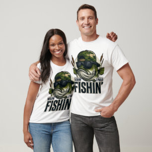 Camiseta Pesca de Robalo Engraçada