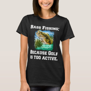 Camiseta Pesca de Robalo: Porque Golfe É Muito Ativo