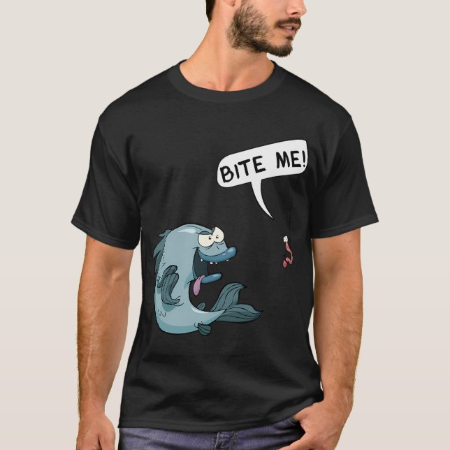 Camiseta pesca de robalo retrô (Frente)