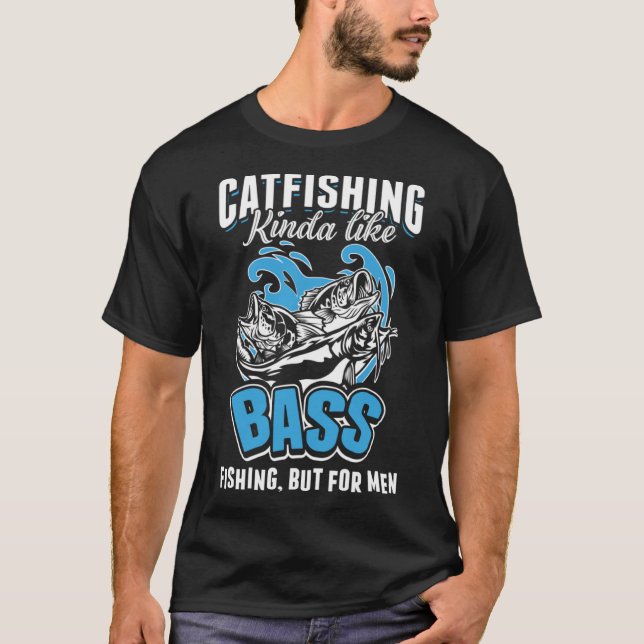 Camiseta Pesca de rodovalho Anglês Pescador Fishi (Frente)