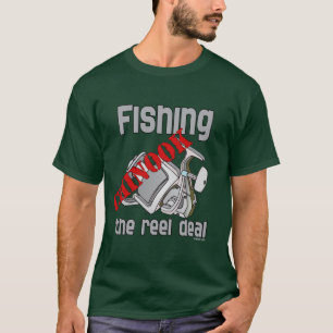 Camiseta Pesca De Salmão Chinook Pesca De Reel Deal