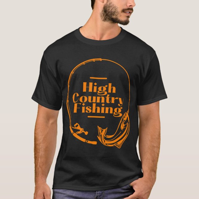 Camiseta Pesca de Terras Altas (Frente)