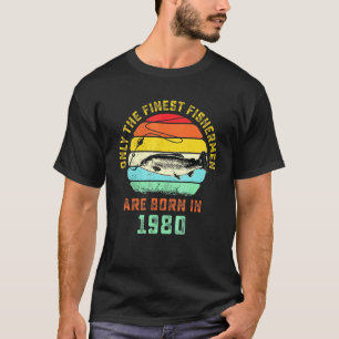 Camiseta Pesca de Truta Retro Aniversário de 41 anos Cool T