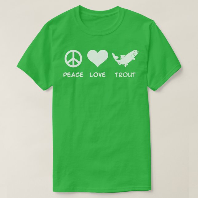 Camiseta Pesca de trutas (Frente do Design)