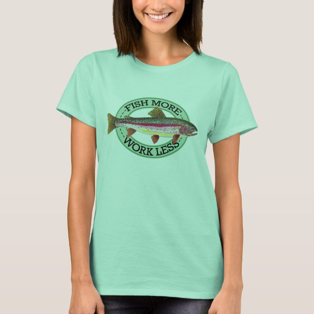Camiseta Pesca de Trutas Humorosas (Frente)