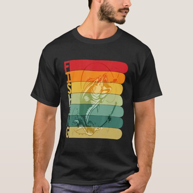 Camiseta Pesca de Vintage (Frente)