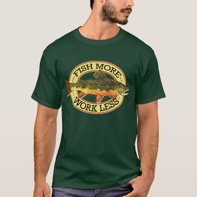 Camiseta Pesca de Voo Humorístico (Frente)