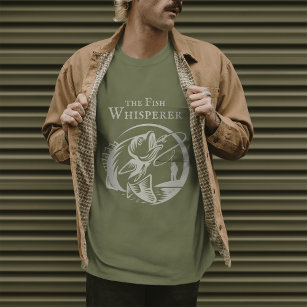 Camiseta Pesca desportiva ao ar livre