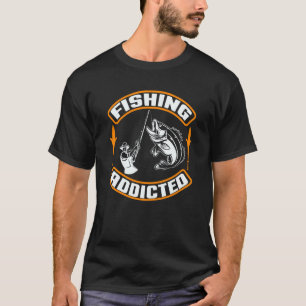 Camiseta Pesca dia de os pais Arco De Pescadores Viciados